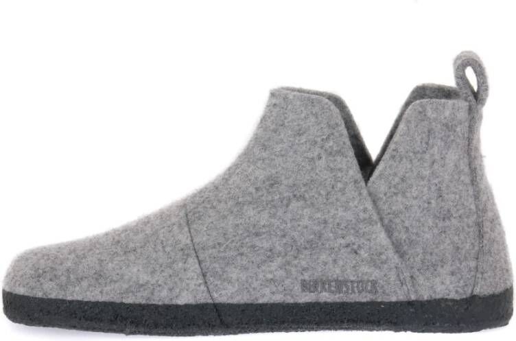 Birkenstock Lichtgrijze Andermatt Pantoffels Grijs Dames