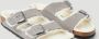 Birkenstock Arizona Shearling Slippers Stone Coin Narrow fit | Grijs | Suède - Thumbnail 157
