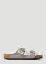 Birkenstock Arizona Shearling Slippers Stone Coin Narrow fit | Grijs | Suède - Thumbnail 158