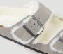 Birkenstock Arizona Shearling Slippers Stone Coin Narrow fit | Grijs | Suède - Thumbnail 159