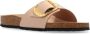Birkenstock Madrid Narrow Big Buckle Natural Leather Patent High-Shine New Beige - Thumbnail 9