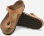 Birkenstock Gizeh Vegan Birko-flor Nubuck Sandalen Bruin - Thumbnail 4