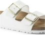 Birkenstock Arizona Grote Gesp Patent Witte Slippers Birko Flor Patent Streetwear - Thumbnail 181