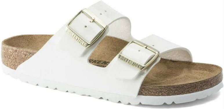 Birkenstock Schuifregelaars Wit Heren