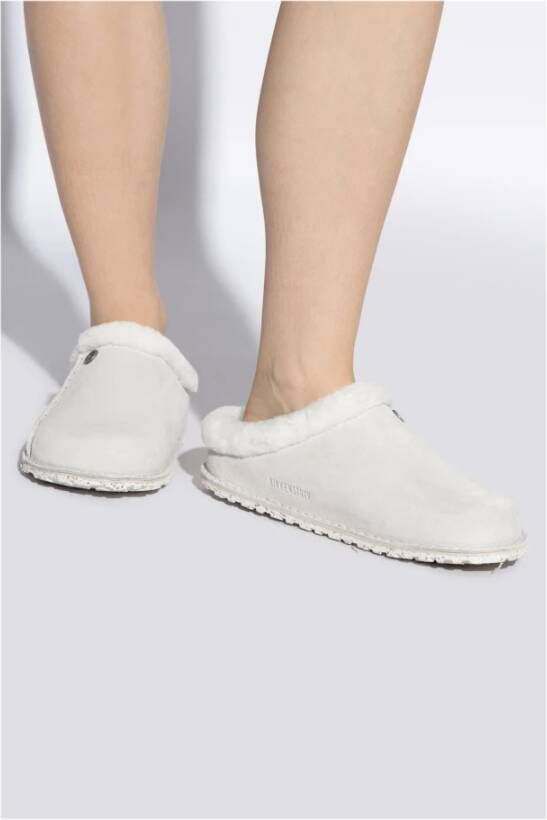 Birkenstock Zermatt Premium Pantoffels Beige Dames