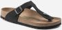 Birkenstock Gizeh Slippers Black Regular fit | Zwart | Imitatieleer - Thumbnail 9