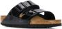 Birkenstock "Sliders Casual Open Platte Schoenen" Zwart Heren - Thumbnail 7