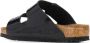 Birkenstock "Sliders Casual Open Platte Schoenen" Zwart - Thumbnail 8