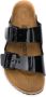 Birkenstock "Sliders Casual Open Platte Schoenen" Zwart Heren - Thumbnail 9