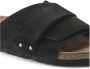Birkenstock Smal Woestijn Buck Zwart Kyoto Zwart Heren - Thumbnail 9