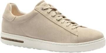 Birkenstock Leren Sneakers Beige Heren