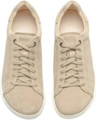 Birkenstock Leren Sneakers Beige Heren
