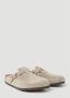 Birkenstock Boston SFB taupe suede leer regular - Thumbnail 14