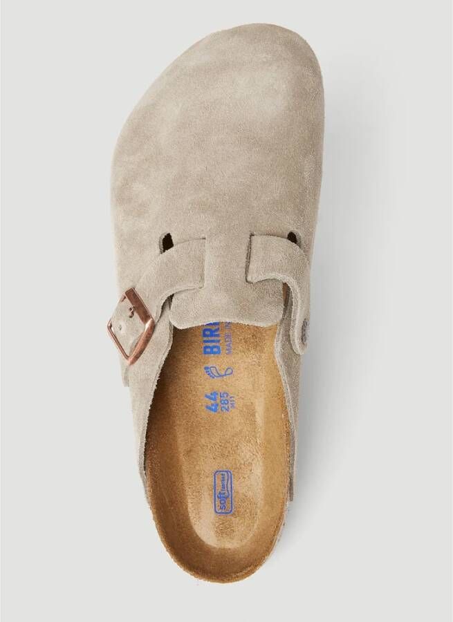 Birkenstock Stijlvolle Boston Mules voor Heren Bruin Heren