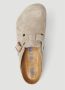 Birkenstock Boston SFB taupe suede leer regular - Thumbnail 15
