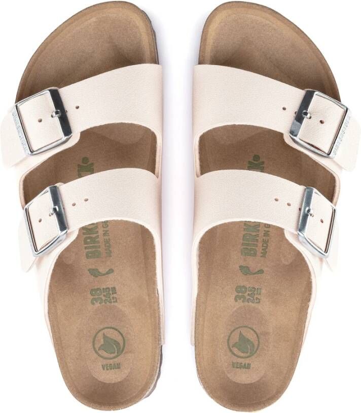 Birkenstock Stijlvolle Comfortabele Sandalen voor de Zomer Beige Dames