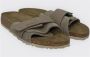 Birkenstock Women's Oita Suede Leather Sandalen Narrow beige bruin - Thumbnail 10