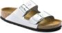 Birkenstock Arizona Dames Slippers Birko-flor Zilver Regular-fit – - Thumbnail 14