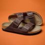 Birkenstock Arizona BS dames sandaal bruin - Thumbnail 6