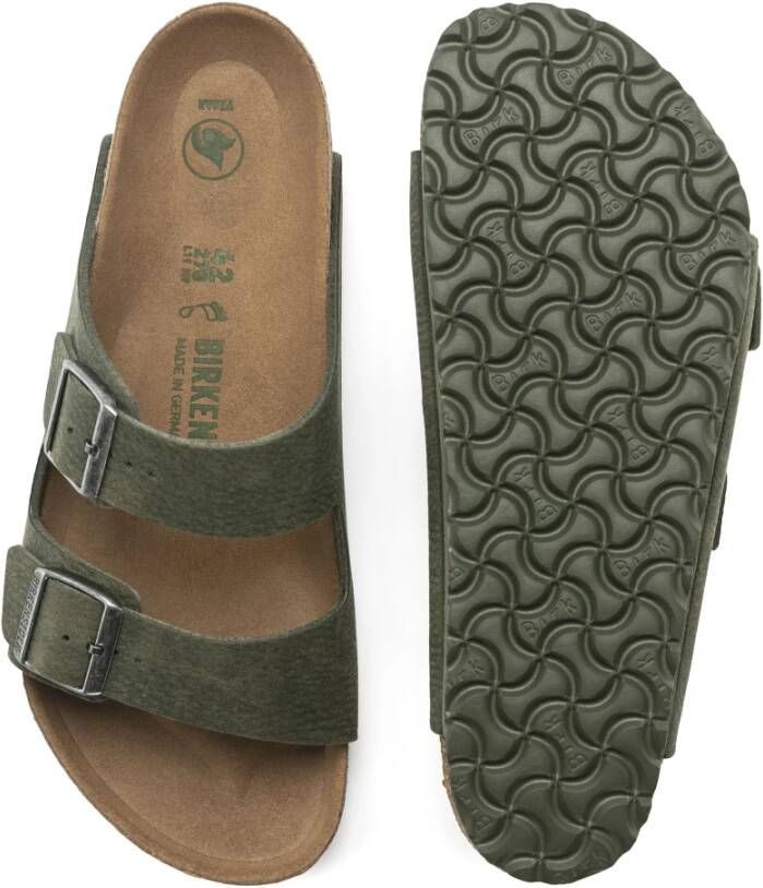 Birkenstock Stijlvolle vegan kurk sandalen voor de zomer Green Heren