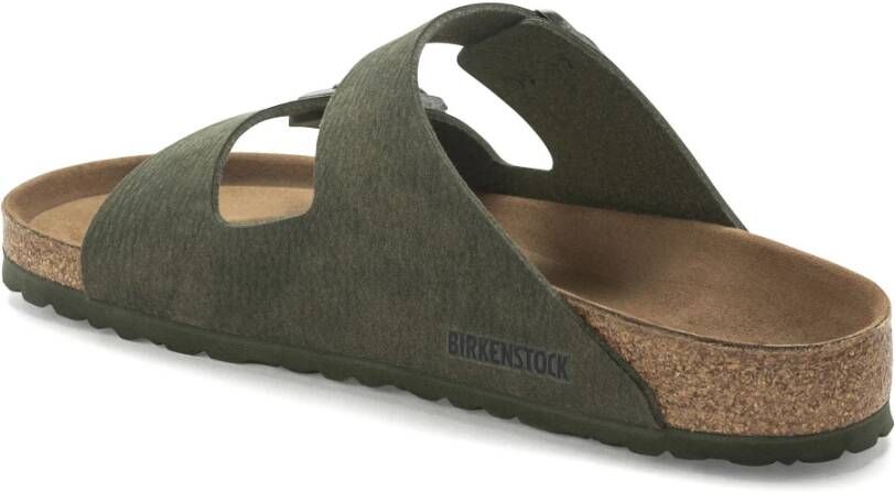 Birkenstock Stijlvolle vegan kurk sandalen voor de zomer Green Heren