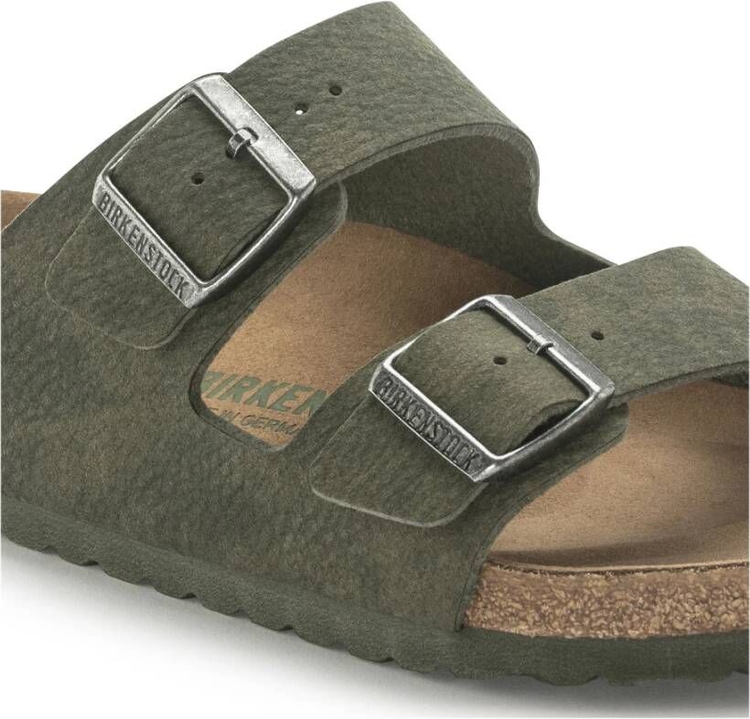 Birkenstock Stijlvolle vegan kurk sandalen voor de zomer Green Heren