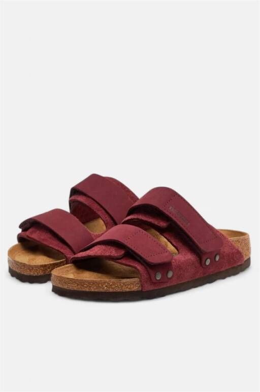 Birkenstock Zweedse Anatomic Sandalen met Verstelbare Riemen Purple Heren
