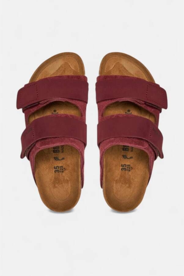 Birkenstock Zweedse Anatomic Sandalen met Verstelbare Riemen Purple Heren