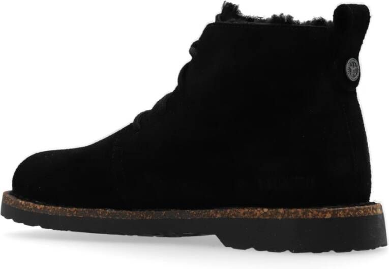 Birkenstock Suede Booties Uppsala Black Dames