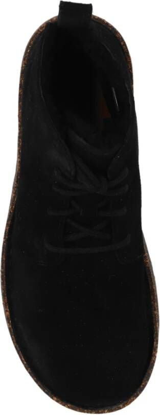 Birkenstock Suede Booties Uppsala Black Dames