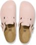 Birkenstock Suède Muiltjes met Zijgesp Sluiting Pink - Thumbnail 10