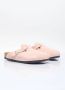 Birkenstock Suède Muiltjes met Zijgesp Sluiting Pink - Thumbnail 15