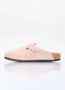 Birkenstock Suède Muiltjes met Zijgesp Sluiting Pink - Thumbnail 16