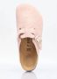 Birkenstock Suède Muiltjes met Zijgesp Sluiting Pink - Thumbnail 19