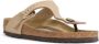 Birkenstock Suede Sandalen Herfst Winter Collectie Beige Dames - Thumbnail 3