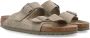 Birkenstock Suède Sandalen met Verstelbare Banden Green Heren - Thumbnail 2