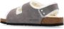Birkenstock Suede Sandalen `Milano` Gray Dames - Thumbnail 5