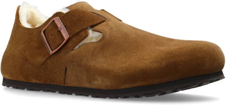 Birkenstock Suede Shoes London Brown Heren