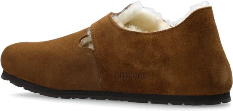 Birkenstock Suede Shoes London Brown Heren