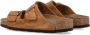 Birkenstock Suède Zomer Sandalen Brown Heren - Thumbnail 4