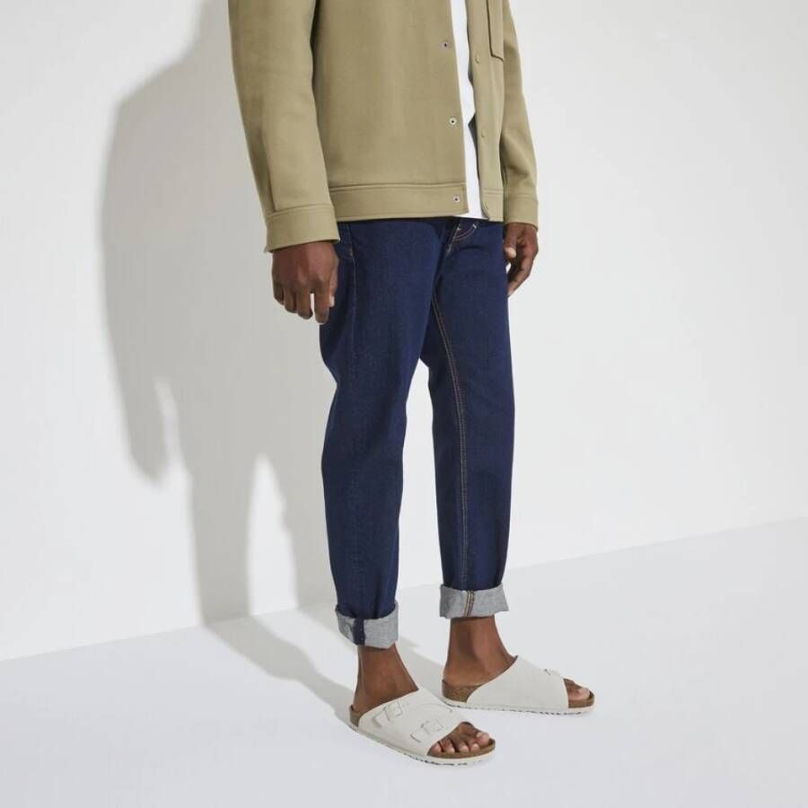 Birkenstock Suède Zurich Sandalen voor Heren White Heren