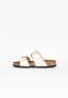 BIRKENSTOCK Slippers Dames Sydney Cushion Buckle Maat: 40 Materiaal: Leatherlook Kleur: Goud - Thumbnail 14