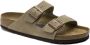 Birkenstock Taupe Arizona Sandalen Beige Heren - Thumbnail 2
