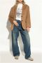 Birkenstock Tokio Suède Leren Clogs Green Heren - Thumbnail 6