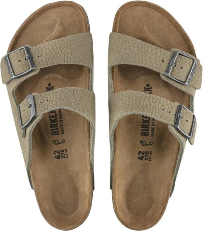 Birkenstock Teenslippers & Sliders Beige Heren