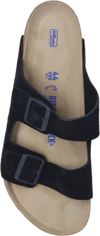 Birkenstock Teenslippers & Sliders Blauw Heren