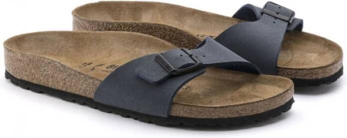 Birkenstock Teenslippers & Sliders Blauw Heren