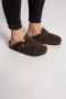 Birkenstock slipper BOSTON Shearling Mocca Suede Leather narrow - Thumbnail 7