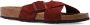Birkenstock slipper SIENA Chocolate Velours Leather Soft Footbed narrow - Thumbnail 3