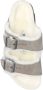 Birkenstock Arizona Shearling Slippers Stone Coin Narrow fit | Grijs | Suède - Thumbnail 63